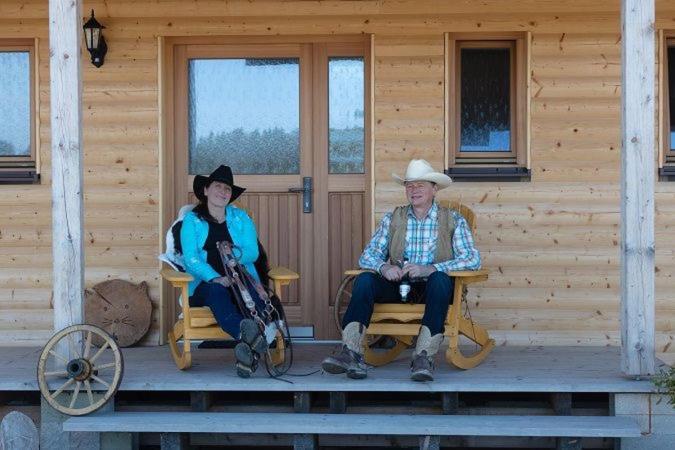 Bed and Breakfast Big Sky Ranch Либенау Экстерьер фото